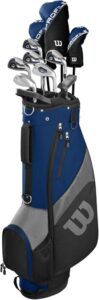 1. WILSON Profile SGI Complete Golf Club Set for Seniors
