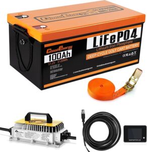 3. Cloudenergy 48V Lithium Battery for Golf Cart