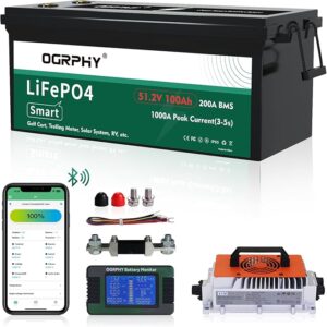 4. OGRPHY 48V Lithium Battery for Golf Cart