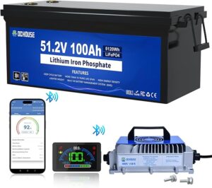 5. DC HOUSE 48V Lithium Battery for Golf Cart