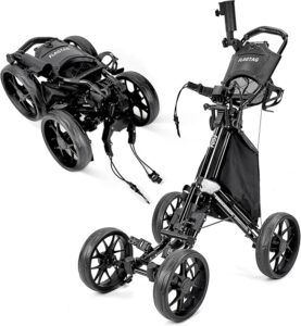 7. FLAGTAG Golf Push Cart