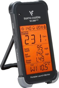 8. Voice Caddie Portable Golf Launch Monitor