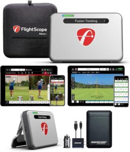 9. FlightScope Mevo+ Portable Golf Launch Monitor